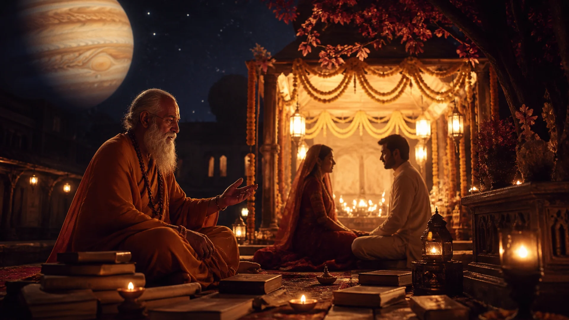 What Happens When Jupiter Is in the Seventh House of Kundali