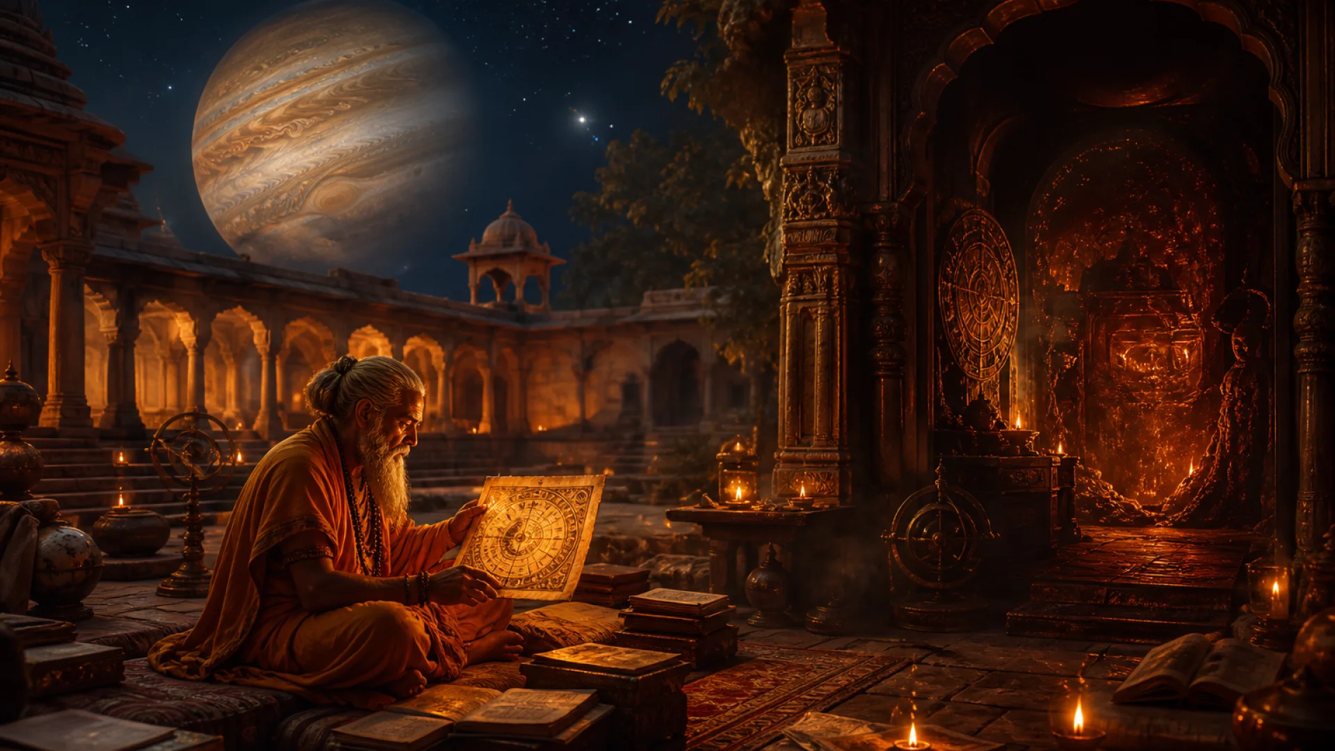 What Happens When Jupiter Is in the Eighth House of Kundali