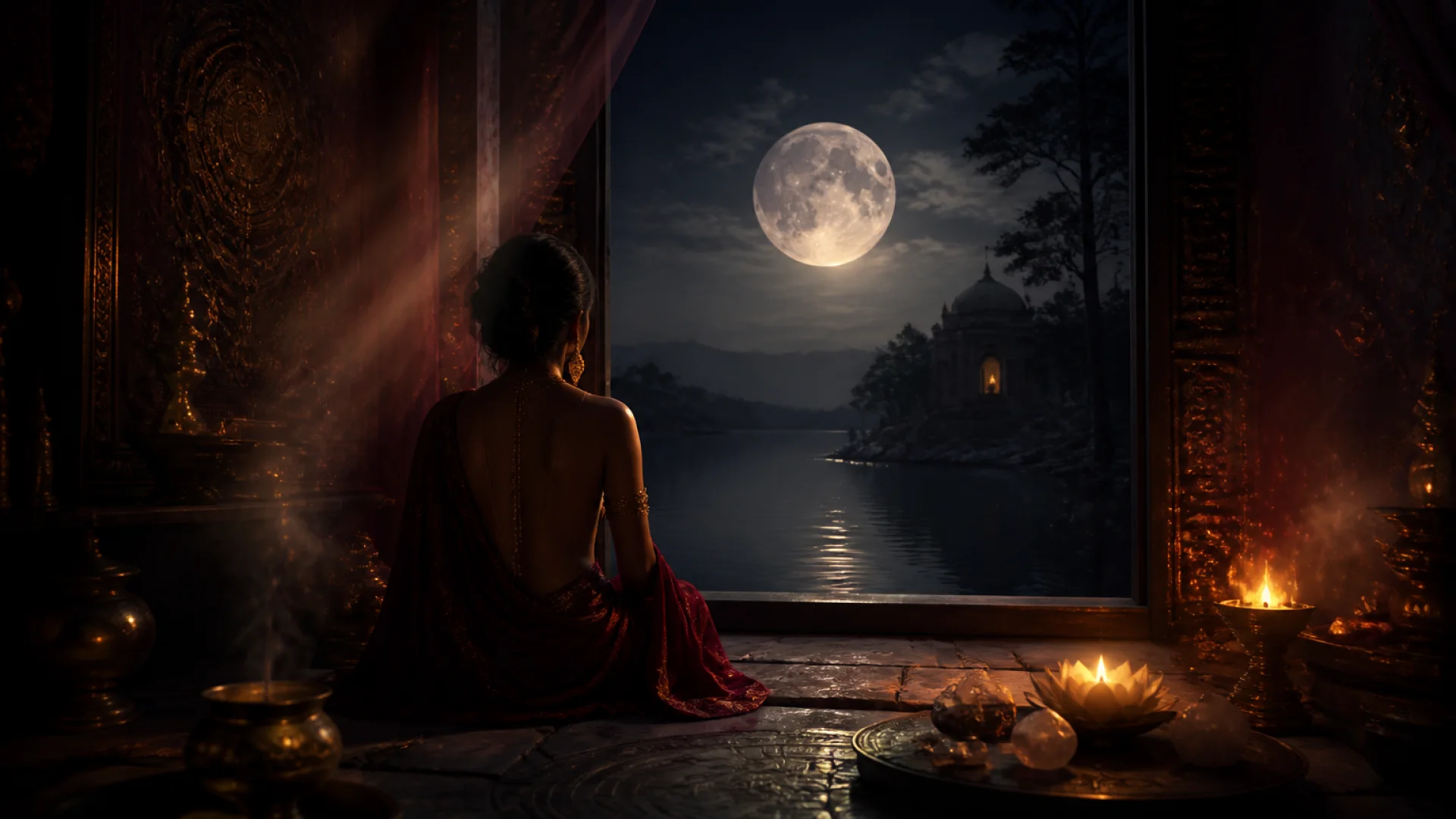 What Happens When Moon Is in the Eighth House of Kundali